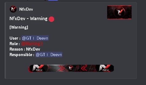 Warning