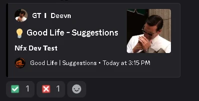 Suggestions